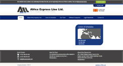 Desktop Screenshot of africaexpressline.com